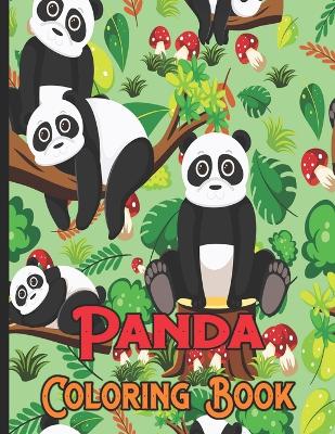 Book cover for Panda Coloring Book