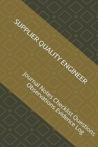 Cover of Supplier Quality Engineer