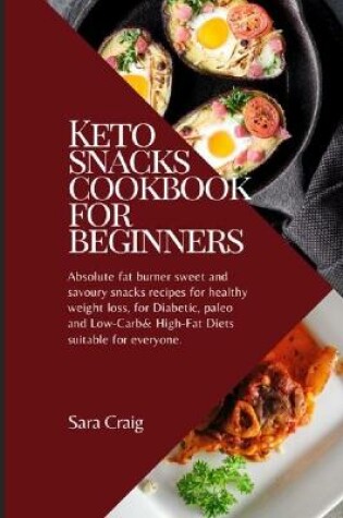 Cover of Keto Snacks Cookbook For Beginners