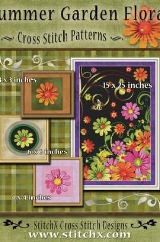Cover of Summer Garden Floral Cross Stitch Patterns