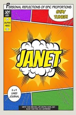 Book cover for Superhero Janet