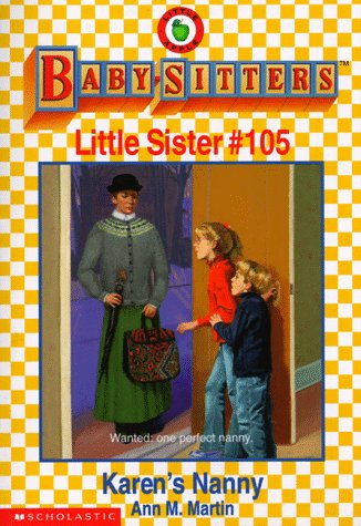 Book cover for Karen's Nanny (Baby-Sitters Little Sister 105)