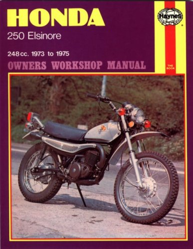 Book cover for Honda 250 Elsinore Owner's Workshop Manual