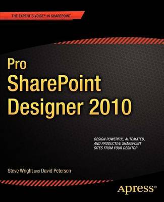 Book cover for Pro SharePoint Designer 2010