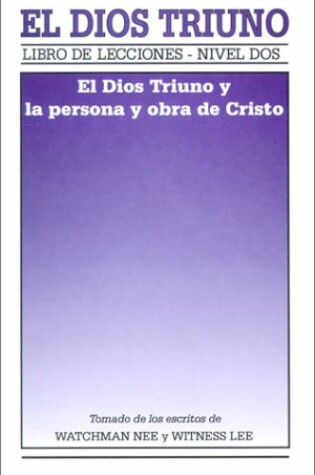 Cover of El Dios Triuno