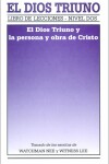 Book cover for El Dios Triuno