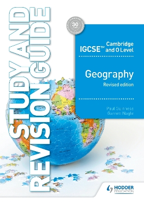 Book cover for Cambridge IGCSE and O Level Geography Study and Revision Guide revised edition