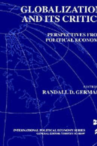 Cover of Globalization and Its Critics