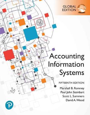 Book cover for Accounting Information Systems, Enhanced eBook, Global Edition