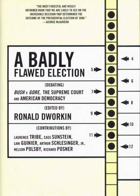 Book cover for A Badly Flawed Election