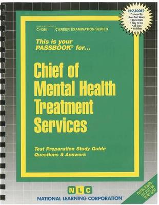 Book cover for Chief of Mental Health Treatment Services