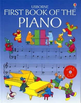 Book cover for Usborne First Book of the Piano