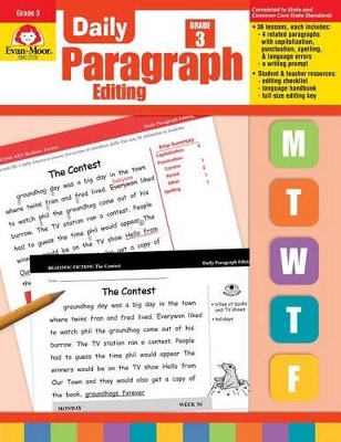 Cover of Daily Paragraph Editing Grade 3