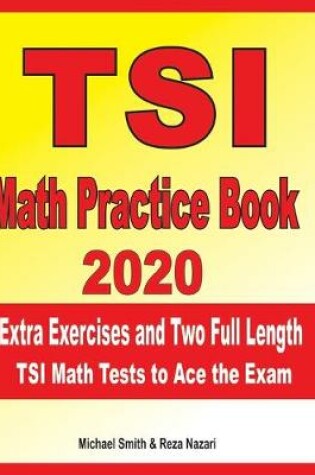 Cover of TSI Math Practice Book 2020