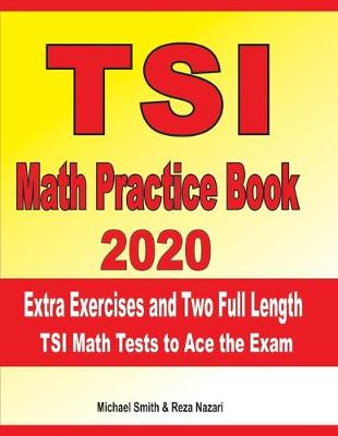 Book cover for TSI Math Practice Book 2020