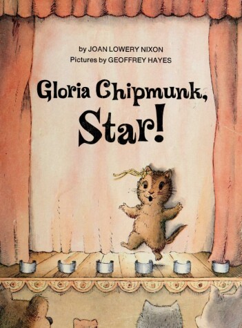Book cover for Gloria Chipmunk, Star