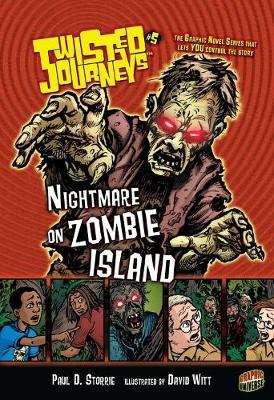Book cover for Twisted Journeys 5: Nightmare on Zombie Island