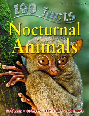 Book cover for 100 Facts - Nocturnal Animals