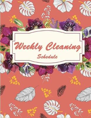 Book cover for Weekly Cleaning Schedule