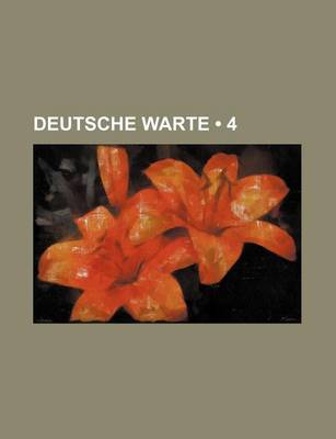 Book cover for Deutsche Warte (4)