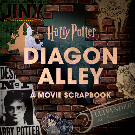 Book cover for Harry Potter: Diagon Alley: A Movie Scrapbook