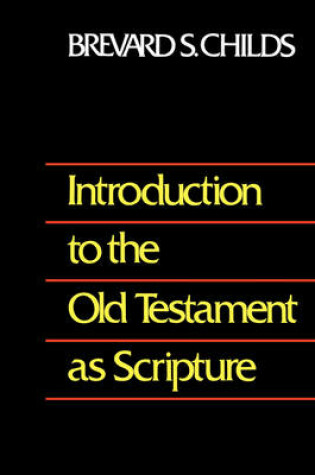 Cover of Introduction to the Old Testament as Scripture