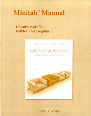 Book cover for Minitab Manual for Statistics for Business