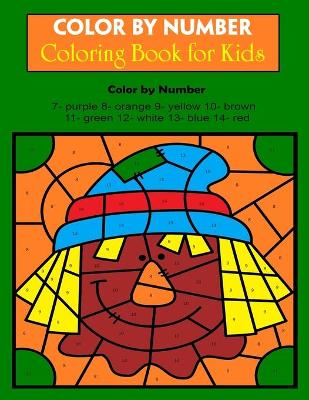 Book cover for Color By Number Coloring Book for Kids