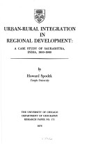 Book cover for Urban-rural Integration in Regional Development