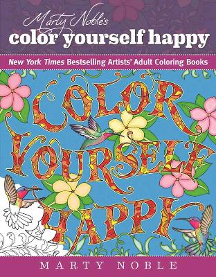 Cover of Marty Noble's Color Yourself Happy