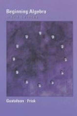 Cover of Beginners Algebra