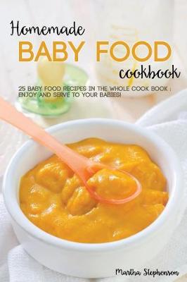 Book cover for Homemade Baby Food Cookbook