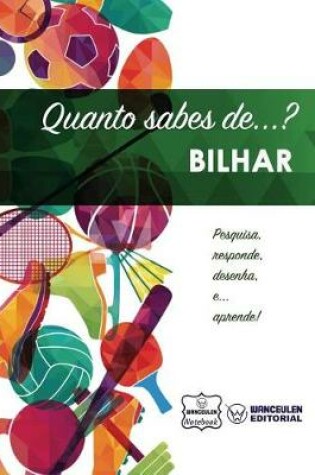 Cover of Quanto Sabes de... Bilhar