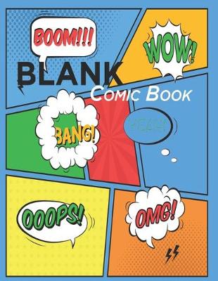 Book cover for Blank Comic Book