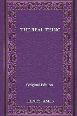 Cover of The Real Thing - Original Edition