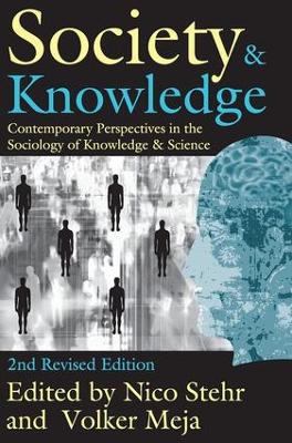 Book cover for Society and Knowledge