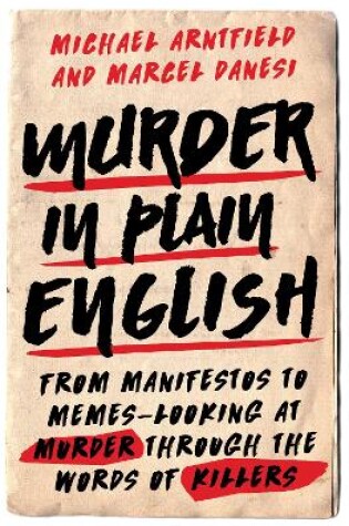 Cover of Murder in Plain English
