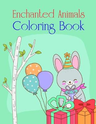 Cover of Enchanted Animals Coloring Book