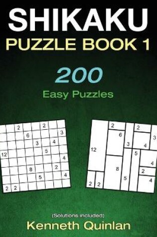 Cover of Shikaku Puzzle Book 1