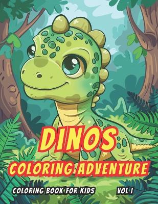 Cover of Dinos Coloring Adventure