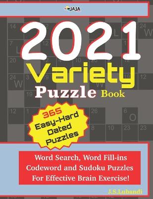 Book cover for 2021 Variety Puzzle Book