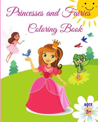 Cover of Princess and Fairies Coloring Book