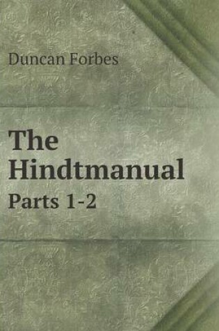 Cover of The Hindtmanual Parts 1-2