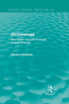 Book cover for Victimology (Routledge Revivals)