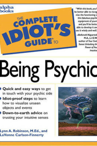 Cover of The Complete Idiot's Guide to Being Psychic