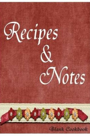 Cover of Blank Cookbook Recipe & Note