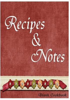 Book cover for Blank Cookbook Recipe & Note