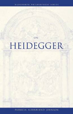 Book cover for On Heidegger