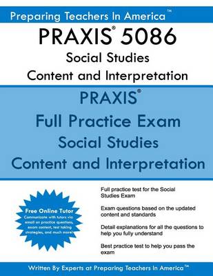 Book cover for PRAXIS 5086 Social Studies