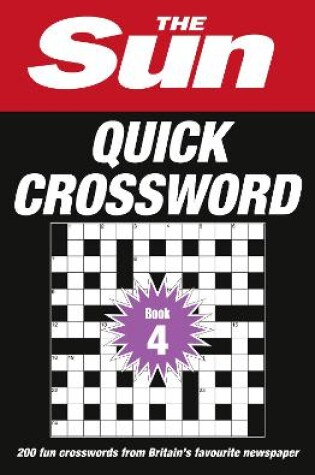 Cover of The Sun Quick Crossword Book 4